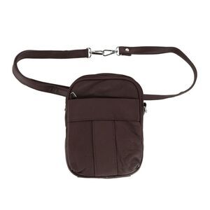 CTM Cowhide Convertible Crossbody Waist pack